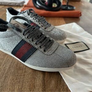 Never warn Gucci sneakers